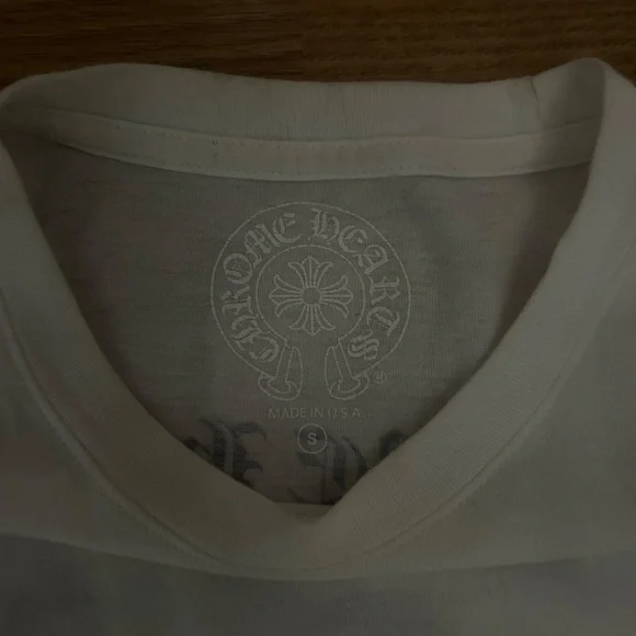 White chrome hearts long sleeves
